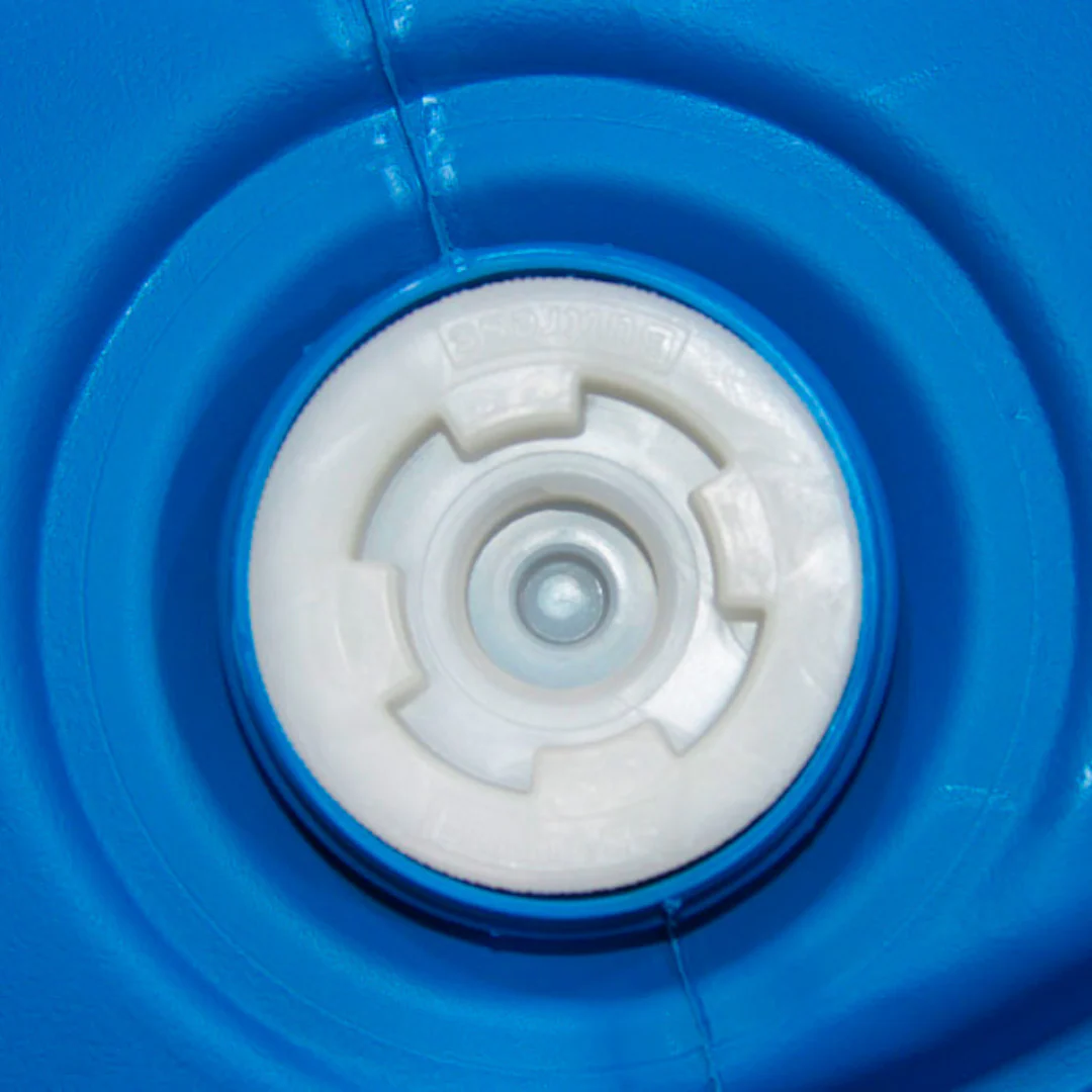 55 Gallon Drum, Blue Food Grade Plastic - Image 3